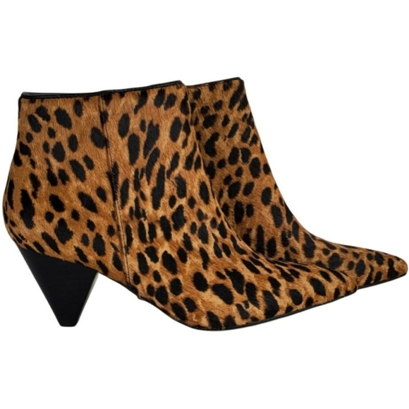 👣FRANCO SARTO 🇺🇲Delighted2 Leopard Booties footwear - Picture 3 of 16